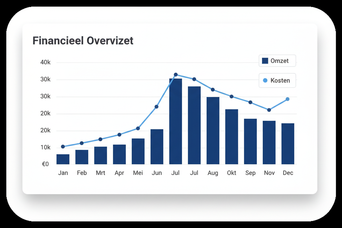 Financieel Overzicht Chart
